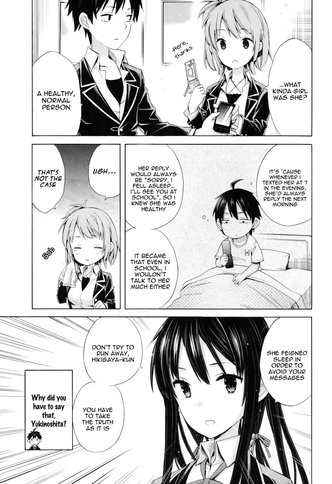 Yahari Ore no Seishun Love Come wa Machigatteiru. Chapter 8 17